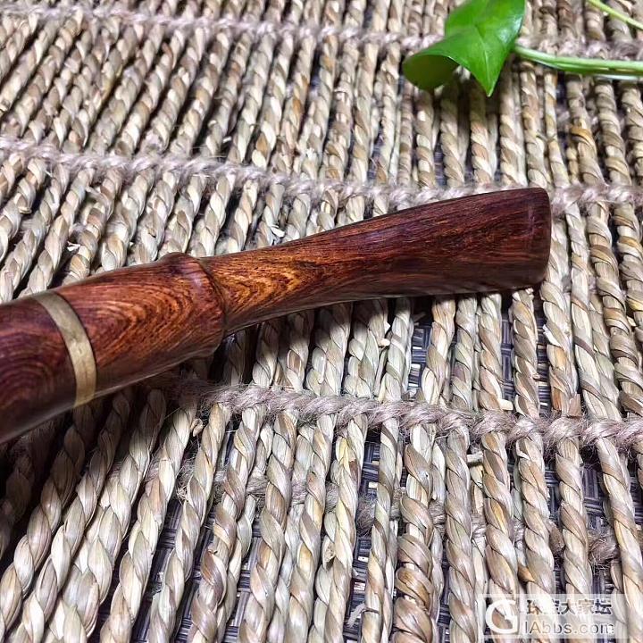 海南紫油梨老板烟斗，树头老料，大料所开_把玩件海南黄花梨