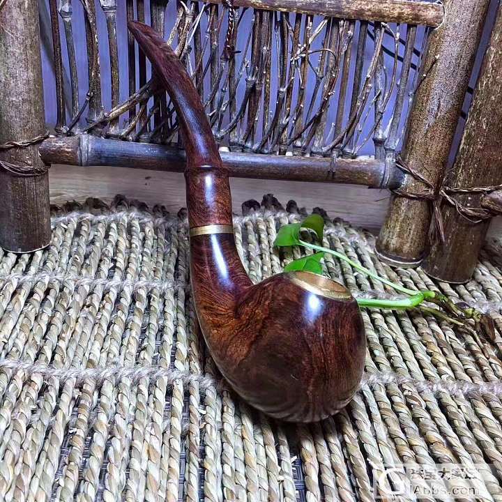 海南紫油梨老板烟斗，树头老料，大料所开_把玩件海南黄花梨