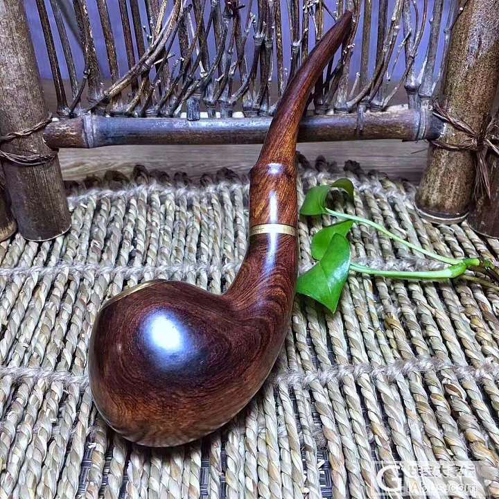 海南紫油梨老板烟斗，树头老料，大料所开_把玩件海南黄花梨