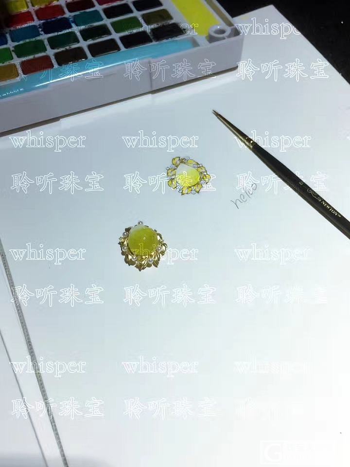 whisper独家设计_设计吊坠葡萄石