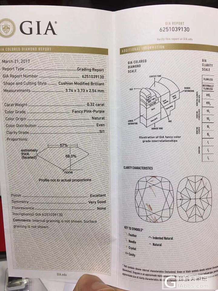 新货—甜美粉紫色钻石_彩钻瑞意邦珠宝