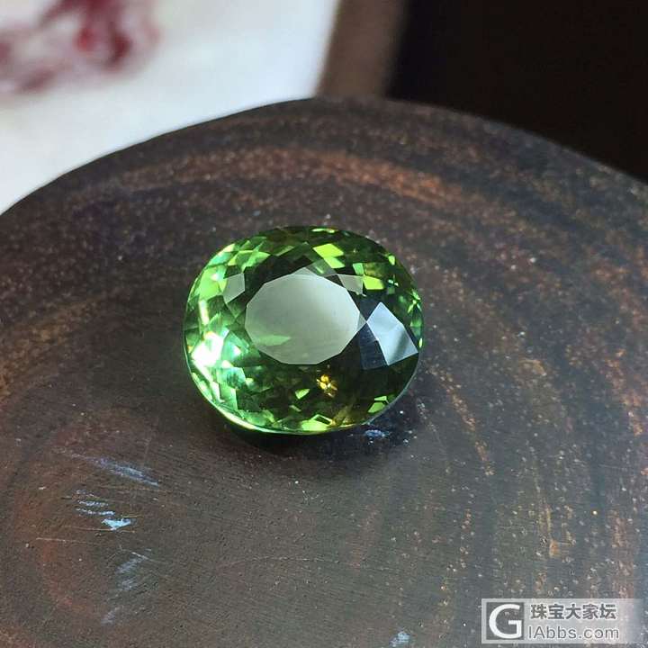 葡萄石，绿碧玺！大颗粒。_葡萄石