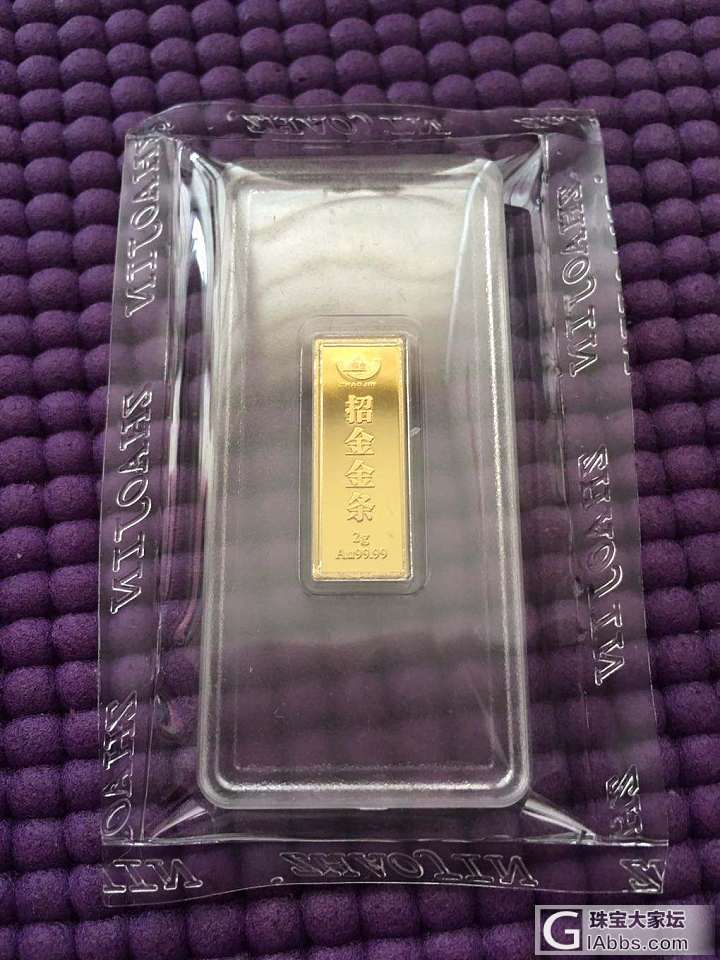 招金的迷你小金条_传统品牌金