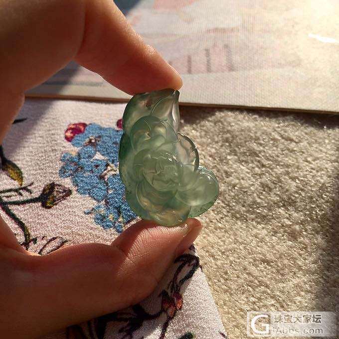 莲之爱 同予者何人_花件玉髓玛瑙