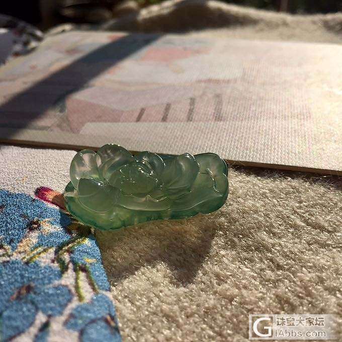 莲之爱 同予者何人_花件玉髓玛瑙