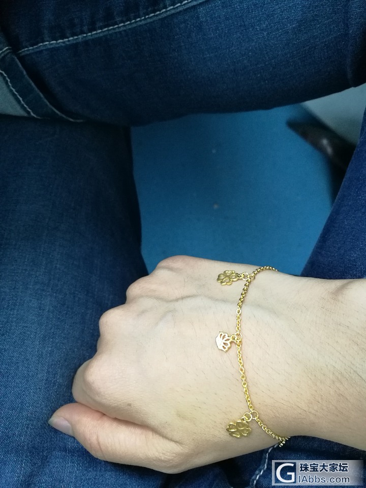 两个喜欢的手链_手链金