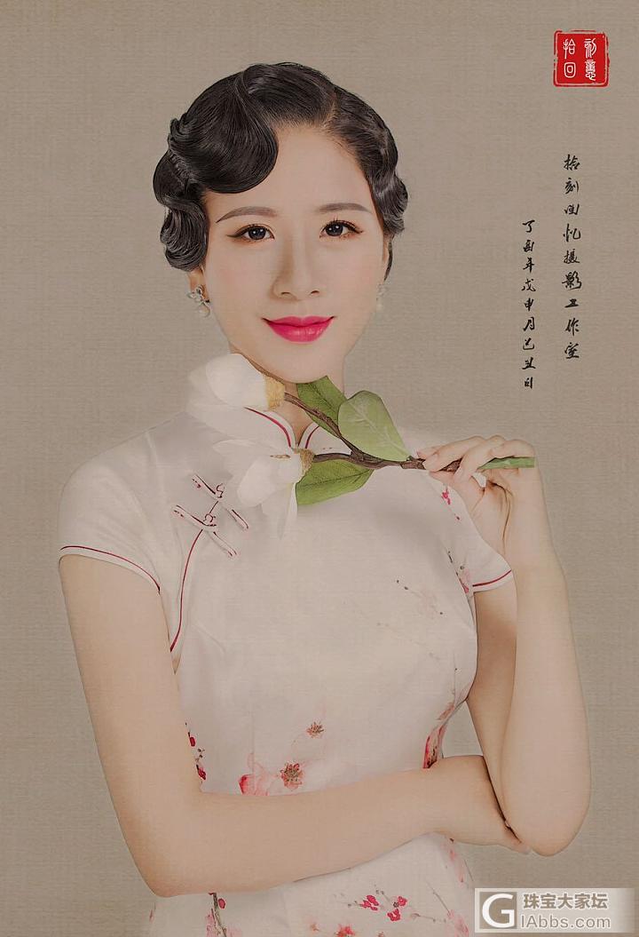 终于如愿以偿，拍了工笔画。_摄影