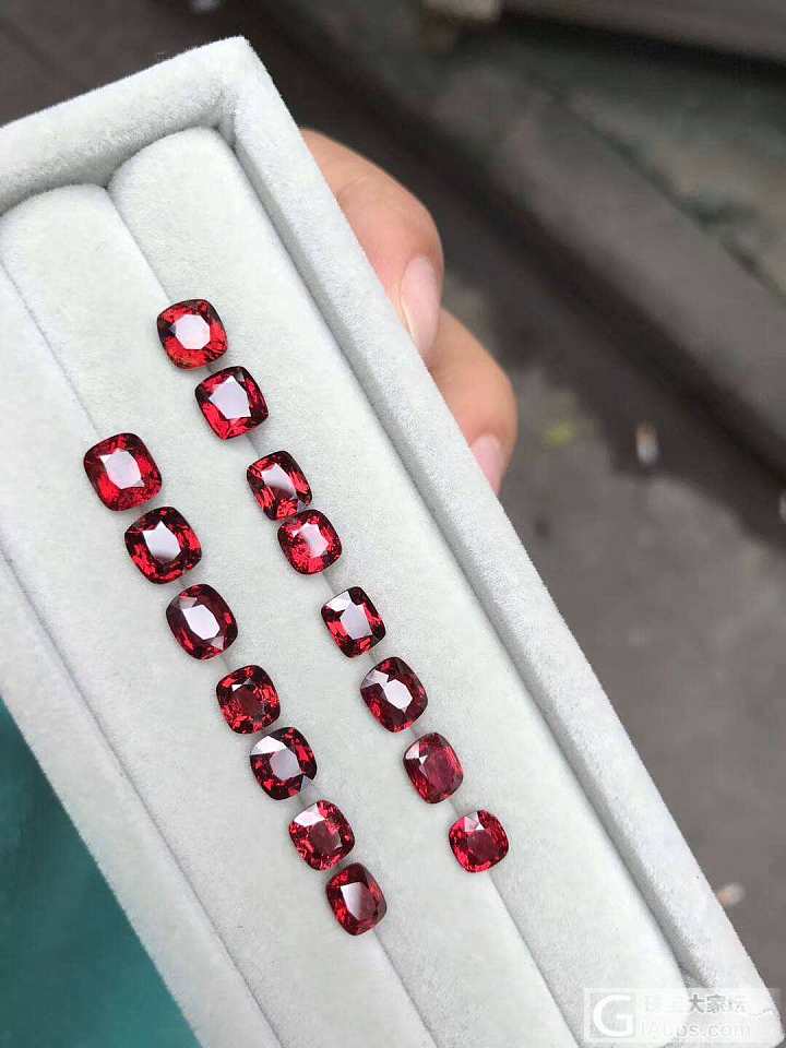 红色尖晶石_刻面宝石尖晶石