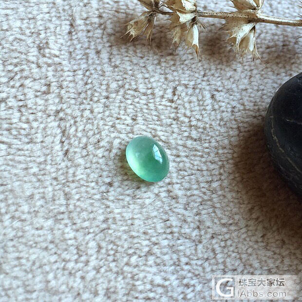 双分饱满蛋面_翡翠蛋面