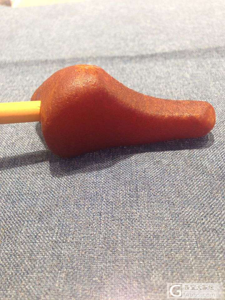 这烟嘴像不_原石琥珀蜜蜡