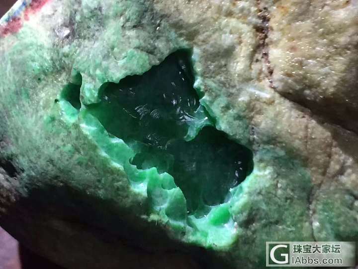 切的口水稀里哗啦的……_原石翡翠