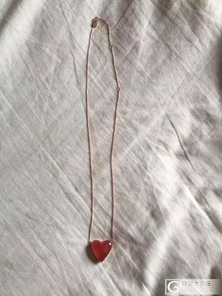 月亮代表我的心_红纹石挂件