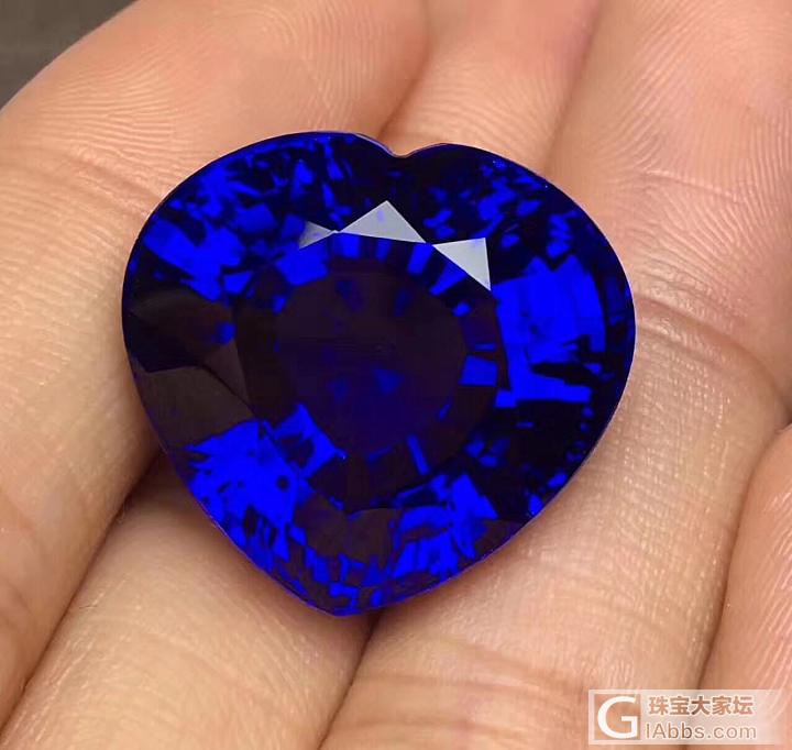 坦桑石_刻面宝石坦桑石