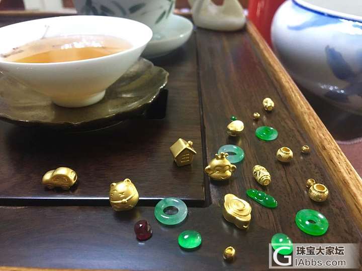 茶宠……小翡翠和小金子_金翡翠