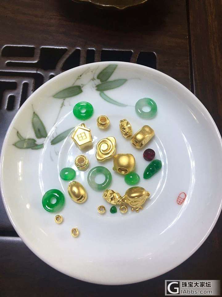 茶宠……小翡翠和小金子_金翡翠