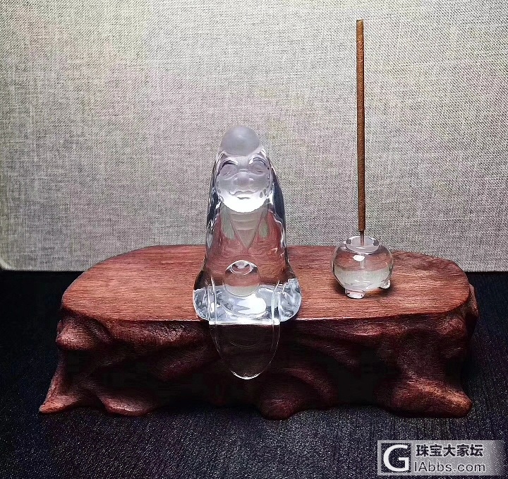 少见，极品货_白水晶香具