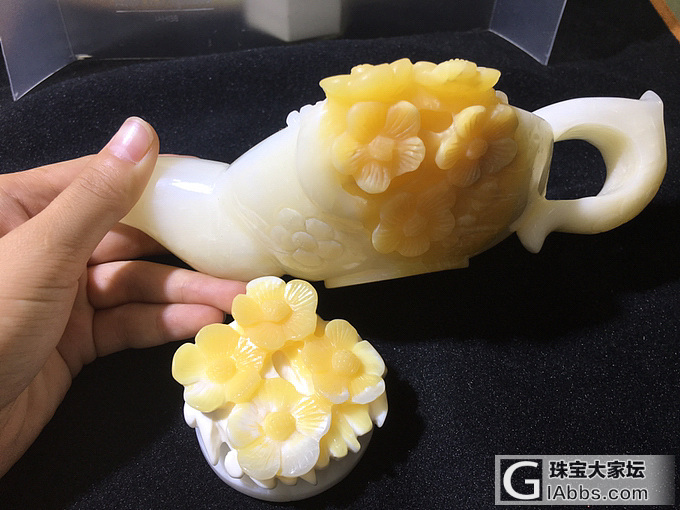 砗磲茶壶特价¥1500_摆件砗磲