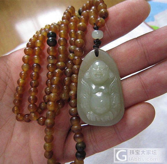 劳烦大家给看看这个和田，是真的籽吗_挂件和田玉