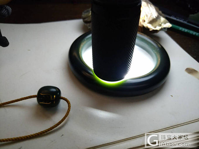 黑青算是毕业了_半成品手镯和田玉
