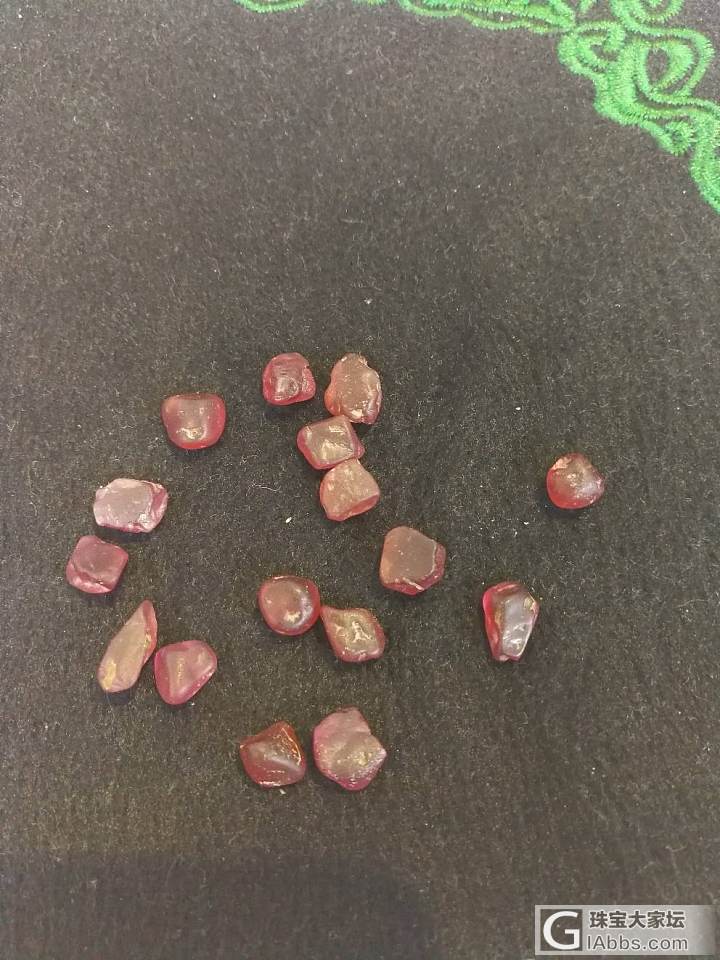 做个手链好看吗？_原石石榴石