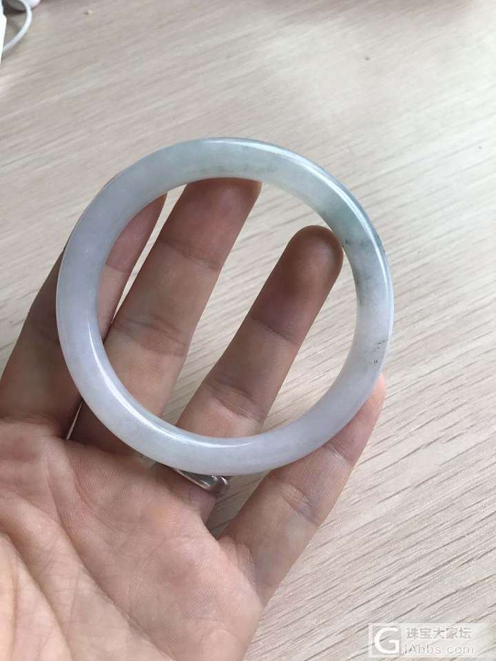 出个53圈翡翠镯子，有类似的了，低价出了吧_手镯翡翠
