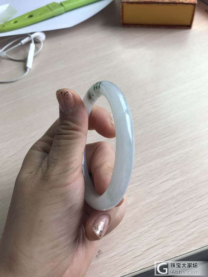 出个53圈翡翠镯子，有类似的了，低价出了吧_手镯翡翠