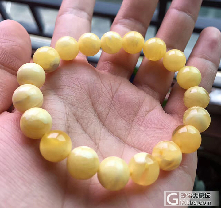 【转运】天然老料波兰料蜜蜡手串 细细品味每一颗都如仙境一般_蜜蜡手饰珠串
