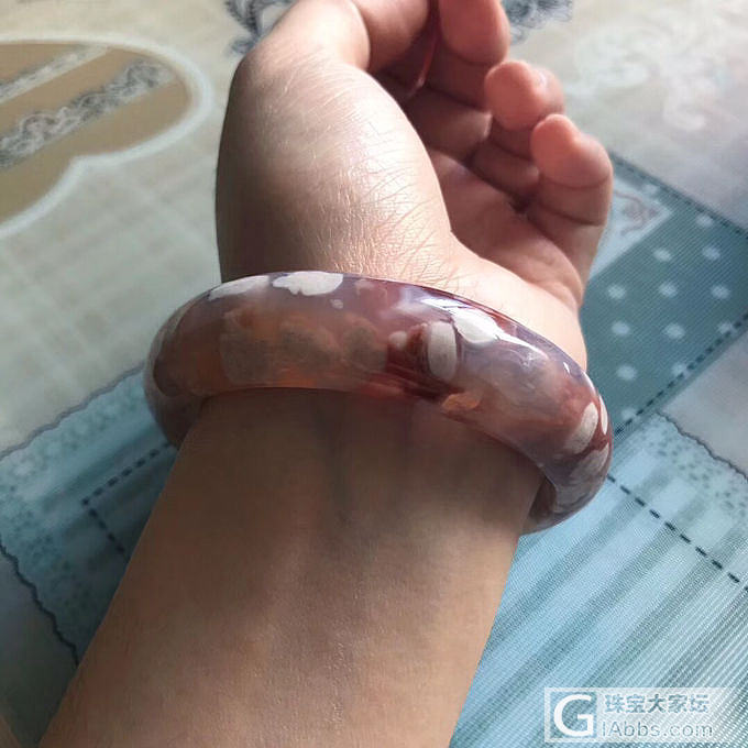 晒一晒_手镯手排玛瑙