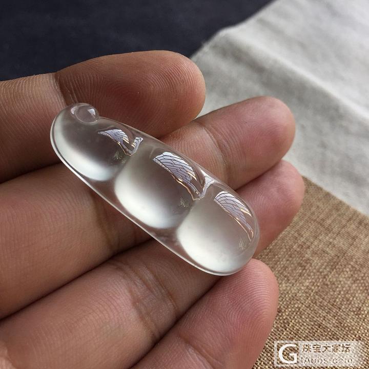 大白豆白又白_挂件翡翠