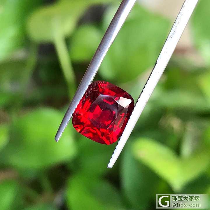 缅甸抹谷鸽血红尖晶石 4.8克拉完美品质_刻面宝石尖晶石