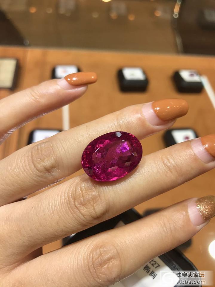 这款22.59ct的大碧玺_刻面宝石碧玺