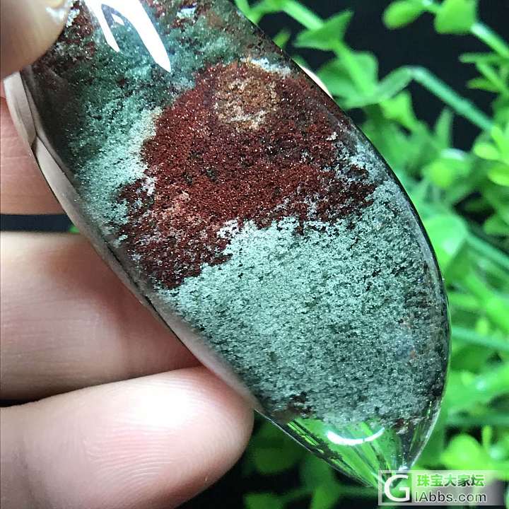 水晶也很美_挂件绿幽灵
