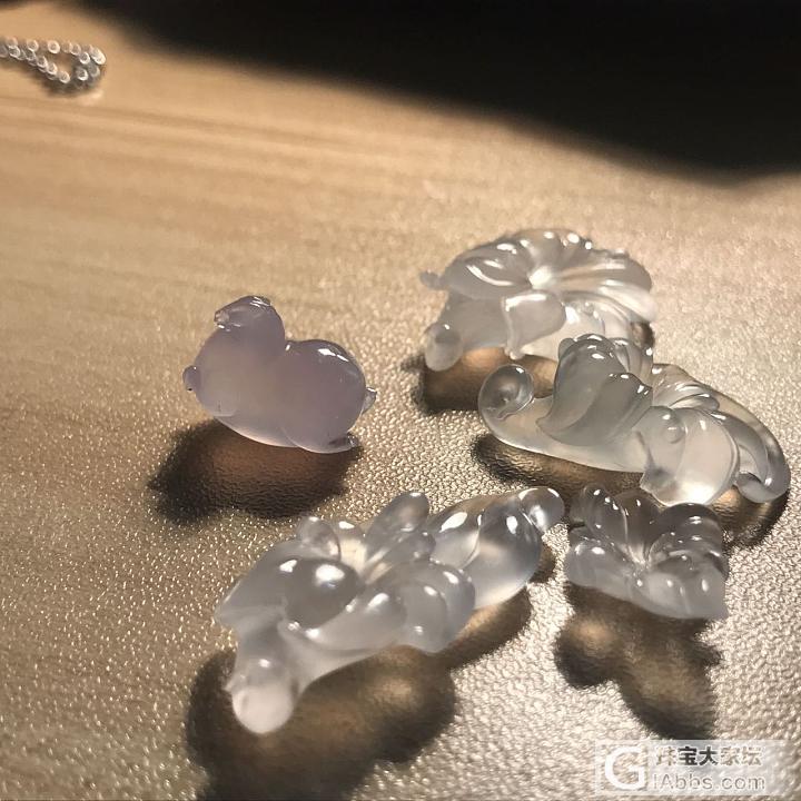 百合花，唐马，凤勾各类小精品_翡翠