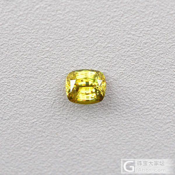 3ct 稀有宝石---榍石_刻面宝石榍石