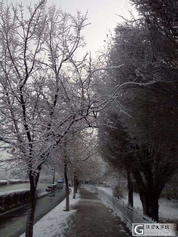 2017年乌鲁木齐第一场雪比以往来的更晚一些_乌鲁木齐摄影