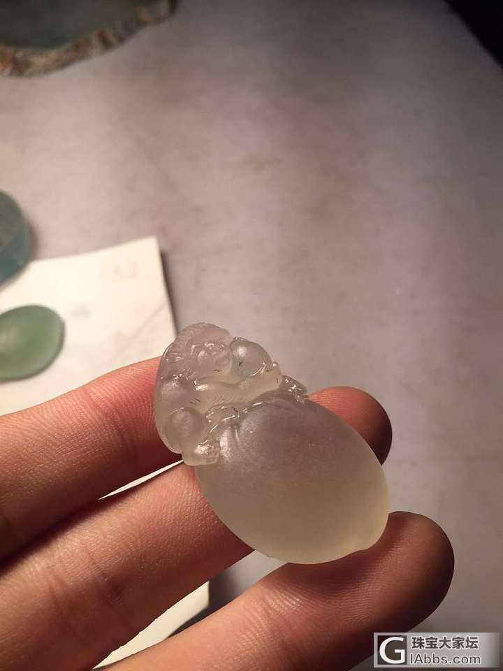 等出水_玉工