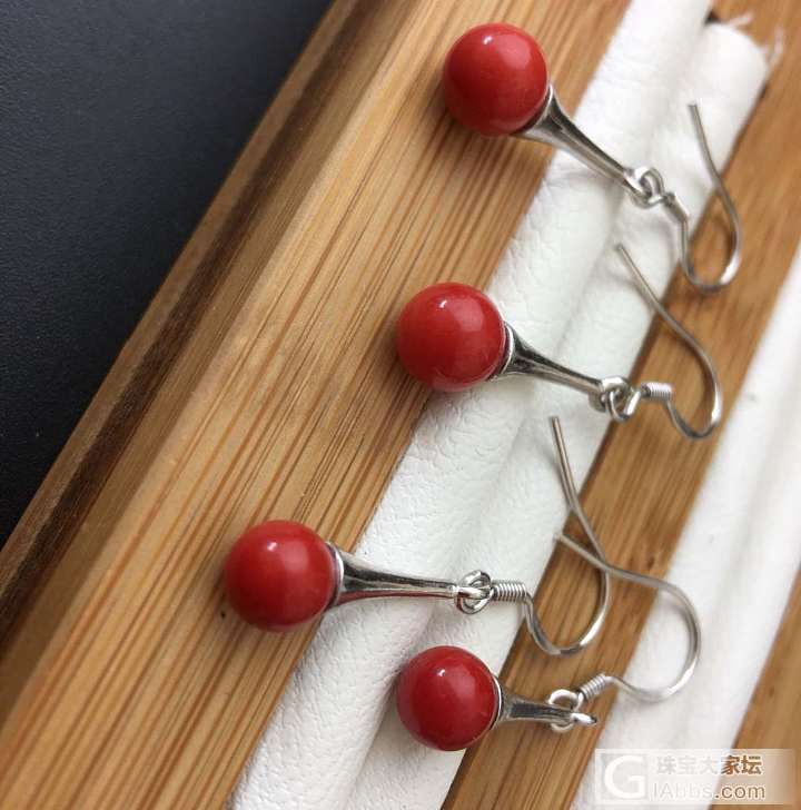 红珊瑚耳坠 天然红珊瑚_耳坠珊瑚