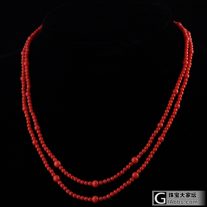 天然红珊瑚项链 红珊瑚圆珠项链 沙丁红珊瑚 台湾红珊瑚珠宝饰品 红珊瑚批发定制_项链珊瑚