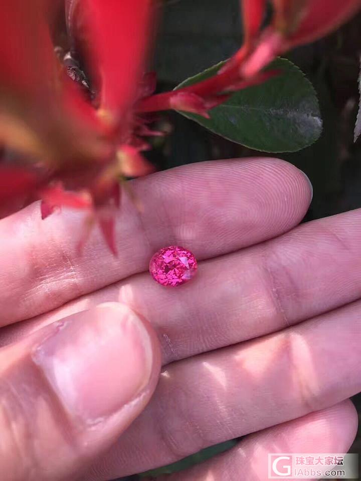 hot pink 就是喜欢热粉尖晶_刻面宝石尖晶石