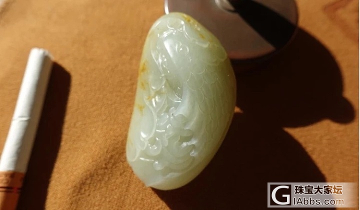 请各位大神指点，青白籽，皮是否二上？_挂件青白玉和田玉