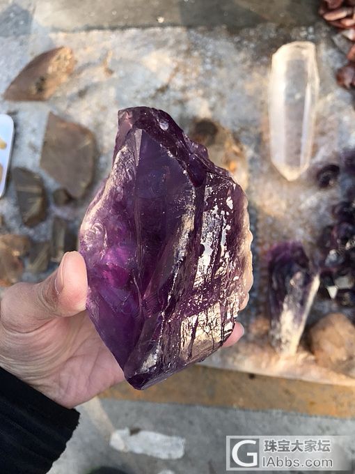 紫水晶_原石紫水晶