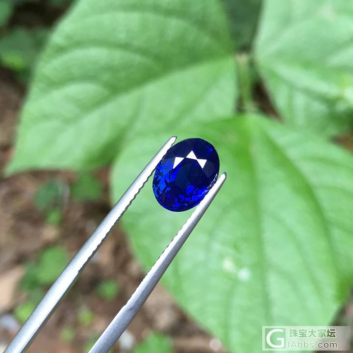 请大家帮看下这个怎么样_刻面宝石蓝宝石