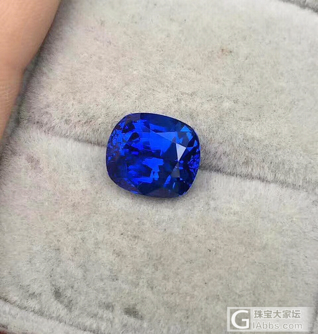 高品级缅甸货收藏珍品，6.99ct ，无烧皇家蓝。玻璃体，肉眼全干净，切工周正，..._刻面宝石蓝宝石