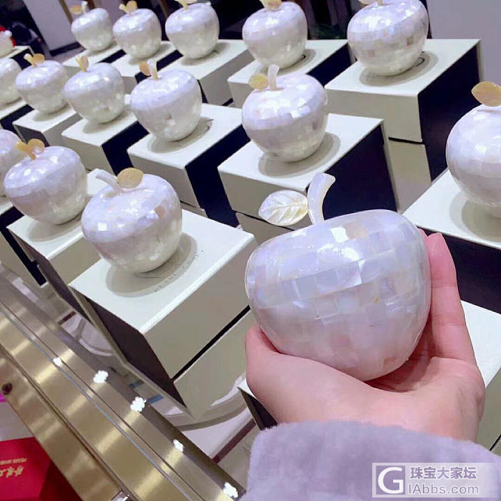 平安夜要有苹果哦_摆件贝壳