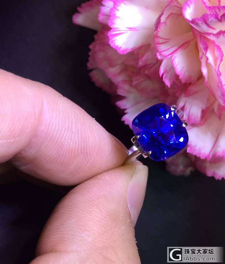 ##中颐天然完美级别无烧皇家蓝蓝宝石##  4.59ct  EGL证书_刻面宝石蓝宝石中颐彩色宝石