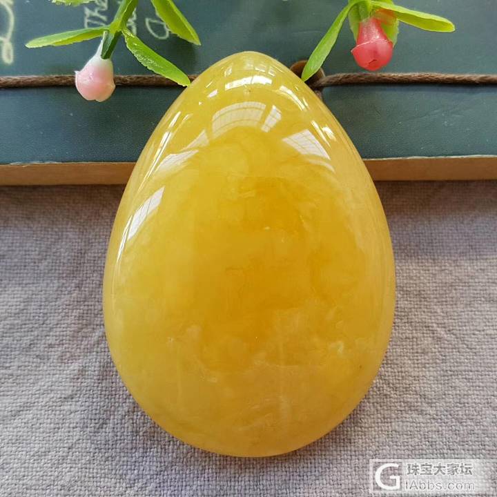 纯天然无优化精选俄料满蜡鸡油黄水滴吊坠_挂件蜜蜡
