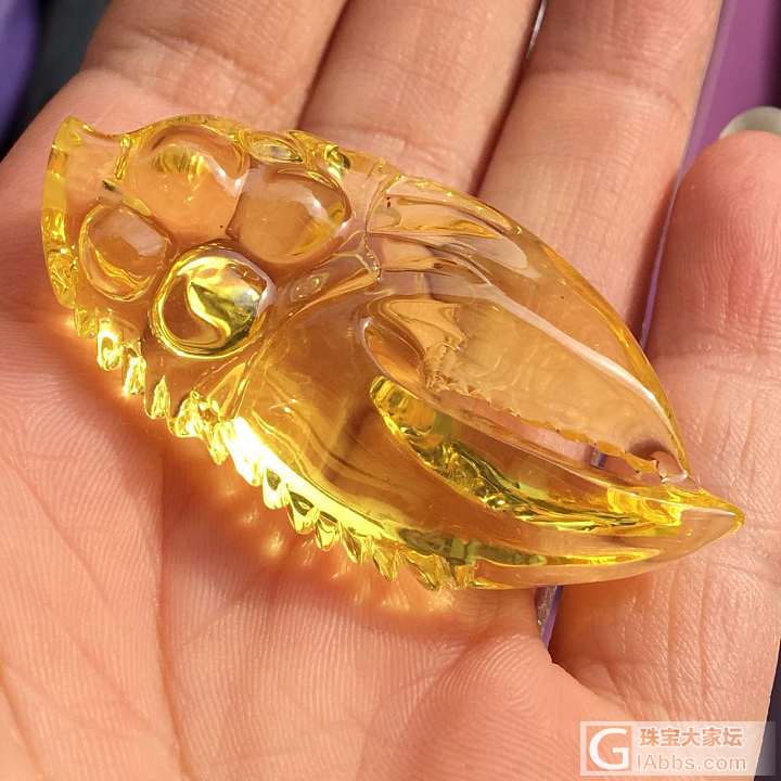 发下自己玩的石头_半成品打磨蜜蜡