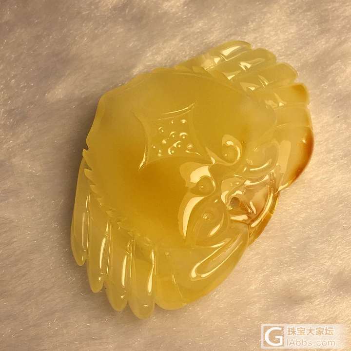 发下自己玩的石头_半成品打磨蜜蜡