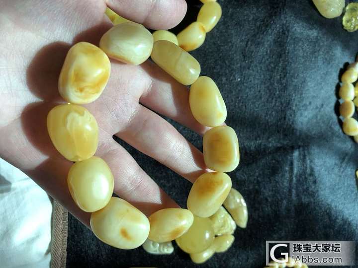 蜜蜡，碧玺，金子和七零八碎_挂件蜜蜡