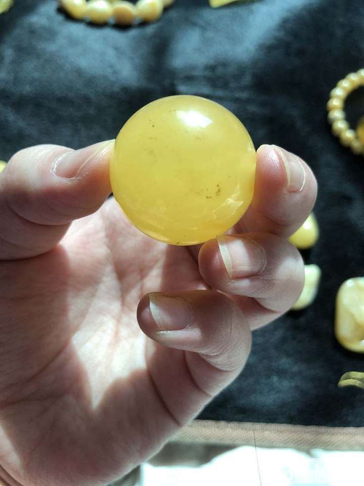 蜜蜡，碧玺，金子和七零八碎_挂件蜜蜡